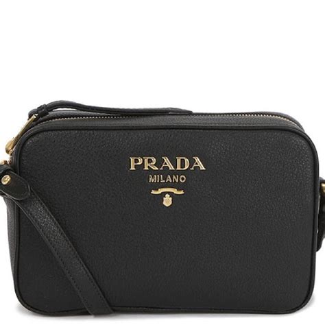 prada vitello phenix camera bag black|PRADA Vitello Phenix Camera Bag Black .